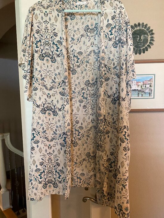 Maurices Tops - Plus Size Floral Medallion Kimono